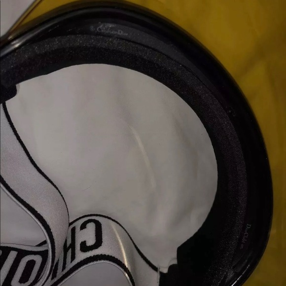 NIB Authentic Christian Dior Club 1 Yellow Visor - Picture 6 of 6